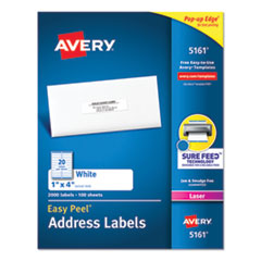 AVE5161 - Avery® Easy Peel® White Address Labels with Sure Feed® Technology