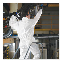 KCC46115 - KleenGuard™ A30 Elastic-Back Zipper Front Coveralls