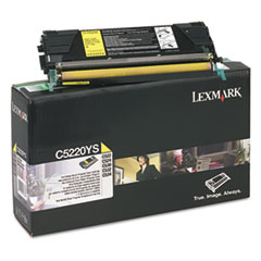 LEXC5220YS - Lexmark™ C5200CS - C5222YS Toner Cartridge