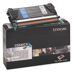 LEXC5340CX - Lexmark™ C5340CX, C5340MX, C5340YX, C5342CX, C5342MX, C5342YX Toner Cartridge