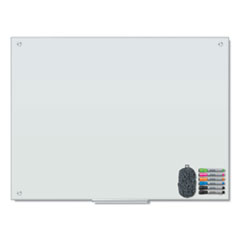 UBR3972U0001 - U Brands Magnetic Glass Dry Erase Board Value Pack