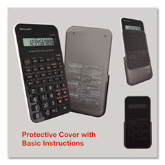 SHREL501X2BWH - Sharp® EL-501XBWH Scientific Calculator