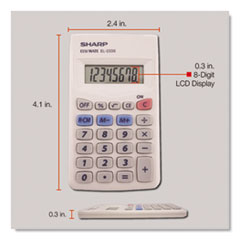 SHREL233SB - Sharp® EL233SB Pocket Calculator