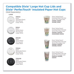 DXETP9542 - Dixie® Smart Top® Reclosable Lids for Hot Cups