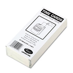 LTHE7100 - Lathem® Time Cards for Lathem® Model 7000E Totalizing Time Recorder