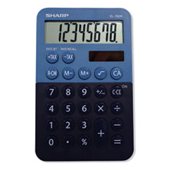 SHREL760RBBL - Sharp® EL-760RBBL Handheld Calculator