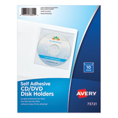 AVE73721 - Avery® Self-Adhesive Media Pockets