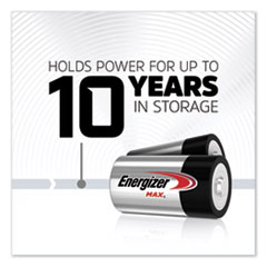 EVEE95BP2 - Energizer® MAX® Alkaline D Batteries