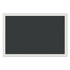 UBR2073U0001 - U Brands Magnetic Chalkboard with Décor Frame