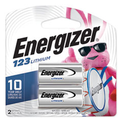 EVEEL123APB2 - Energizer® 123 Lithium Photo Battery