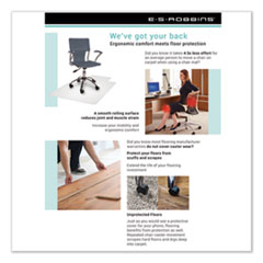 ESR124154 - ES Robbins® EverLife® Intensive Use Chair Mat for High to Extra-High Pile Carpet