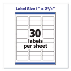 AVE8160 - Avery® Easy Peel® White Address Labels with Sure Feed® Technology