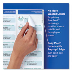 AVE5161 - Avery® Easy Peel® White Address Labels with Sure Feed® Technology