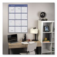 AAGA1152 - AT-A-GLANCE® Vertical/Horizontal Erasable Quarterly/Monthly Wall Planner