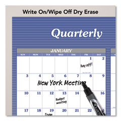 AAGA1152 - AT-A-GLANCE® Vertical/Horizontal Erasable Quarterly/Monthly Wall Planner