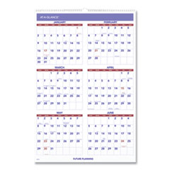 AAGPM428 - AT-A-GLANCE® Monthly Wall Calendar with Ruled Daily Blocks