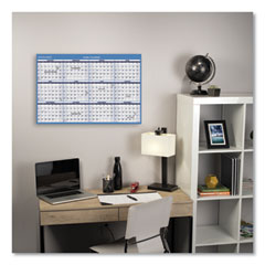 AAGPM30028 - AT-A-GLANCE® Horizontal Erasable Wall Planner
