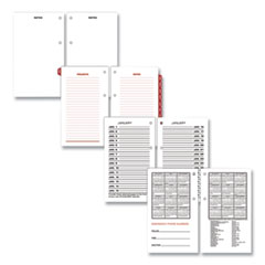 AAGE01750 - AT-A-GLANCE® Two-Color Desk Calendar Refill