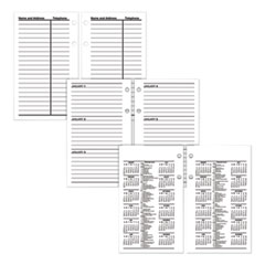AAGS17050 - AT-A-GLANCE® Financial Desk Calendar Refill