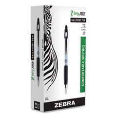 ZEB22410 - Zebra® Z-Grip® MAX Retractable Ballpoint Pen