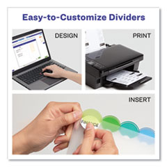 AVE11201 - Avery® Insertable Style Edge™ Tab Plastic Dividers