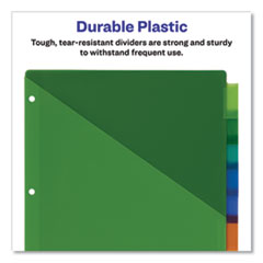 AVE11907 - Avery® Insertable Big Tab™ Plastic Pocket Dividers