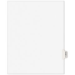 AVE01378 - Avery® Legal Index Divider, Exhibit Alpha Letter, Avery® Style