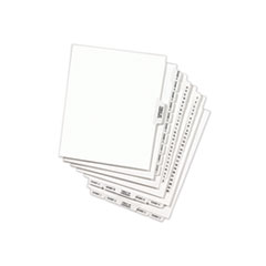 AVE01376 - Avery® Legal Index Divider, Exhibit Alpha Letter, Avery® Style