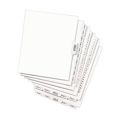 AVE12398 - Avery® Legal Index Divider, Exhibit Alpha Letter, Avery® Style