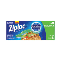 Ziploc Resealable Sandwich Bags - SJN682255 