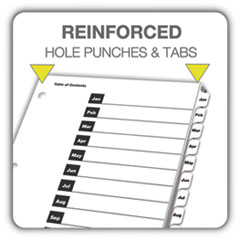 CRD60313 - Cardinal® OneStep® Printable Table of Contents and Dividers