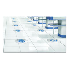 DEFPSDD20SIXFT6 - deflecto® StandSafe Personal Spacing Discs