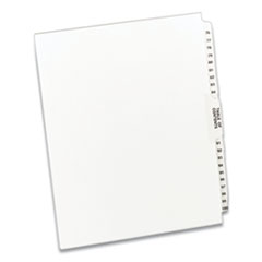AVE11397 - Avery® Preprinted Legal Exhibit Index Tab Dividers with Black and White Tabs