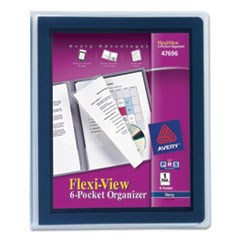 AVE47696 - Avery® Flexi-View® Six-Pocket Organizer