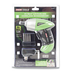 GNS24667 - OEMTOOLS 4V Max.* Li-ion Cordless Screwdriver