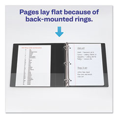 AVE17041 - Avery® Durable View Binder with DuraHinge® and Slant Rings