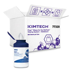 KCC7732005 - Kimtech™ WetTask System Prep Wipers for Bleach, Disinfectants and Sanitizers Hygienic Enclosed System