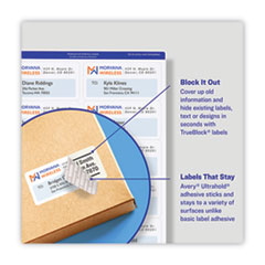 AVE5524 - Avery® Waterproof Mailing Labels with TrueBlock® Technology