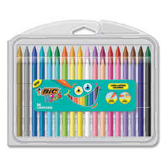 BICBKPCP36AST - BIC® Kids® Coloring Crayons