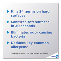 CLO32512EA - Clorox® 4 in One Disinfectant & Sanitizer