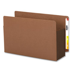 SMD74691 - Smead™ Redrope Drop-Front End Tab File Pockets with Fully Lined Colored Gussets