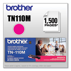 BRTTN110M - Brother TN110BK, TN110C, TN110M, TN110Y, TN115BK, TN115C, TN115M, TN115Y Toner Cartridge