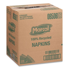 MRC6506PK - Marcal® 100% Recycled Luncheon Napkins