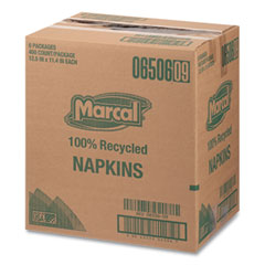 MRC6506PK - Marcal® 100% Recycled Luncheon Napkins