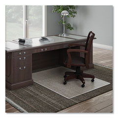 DEFCM17443F - deflecto® ExecuMat® Intensive All Day Use Chair Mat for Plush, High Pile Carpeting