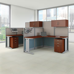 BSHWC36494A103 - Bush® Office in an Hour Collection L- Workstation