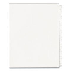 AVE11959 - Avery® Blank Tab Legal Exhibit Index Dividers with White Tabs