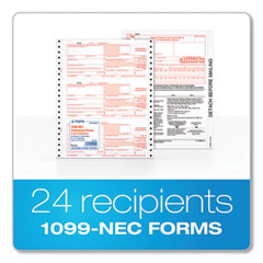 TOP2299NEC - TOPS™ 4-Part 1099-NEC Continuous Tax Forms