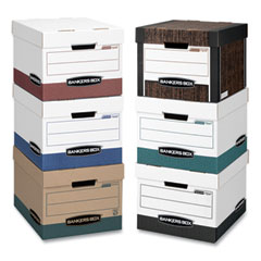 FEL12770 - Bankers Box® STOR/FILE™ Medium-Duty 100% Recycled Storage Boxes