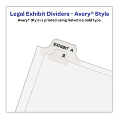 AVE01073 - Avery® Preprinted Avery® Style Legal Dividers